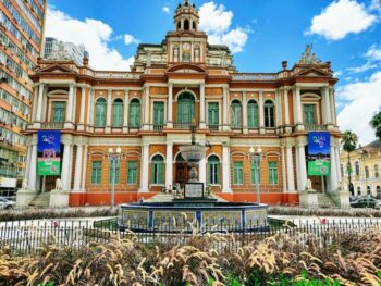 Antiga sede da Prefeitura, hoje Museu de Arte de Porto Alegre