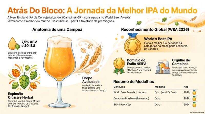 Atrás do Bloco: a Jornada da Melhor IPA do Mundo